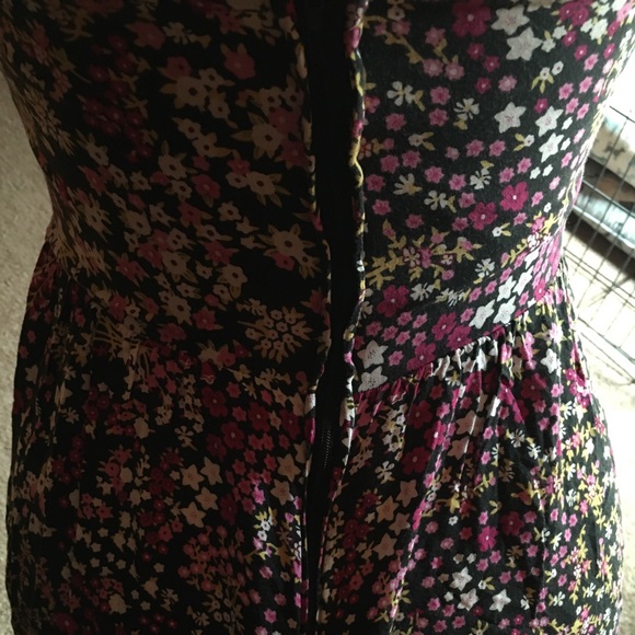 Strapless Floral Dress - Picture 4 of 4